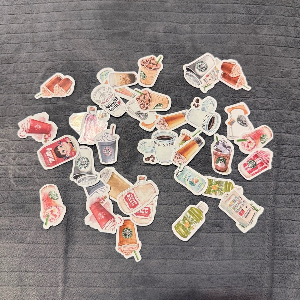 Starbucks Mini Stickers
